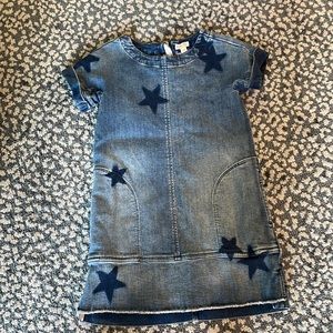 Crewcuts girls denim dress.